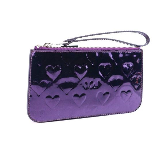 NEW Marc by Marc Jacobs Mirror Heart Wristlet Wallet - Picture 3 of 6